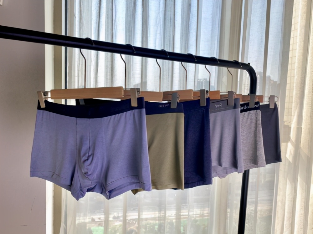 男士三角裤莫代尔测评,莫代尔高级红内裤男士四重体验