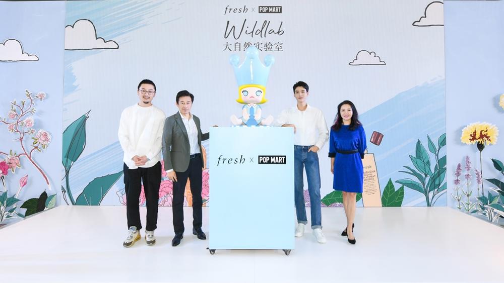 fresh×PopMart“WildLab大自然实验室”正式开幕