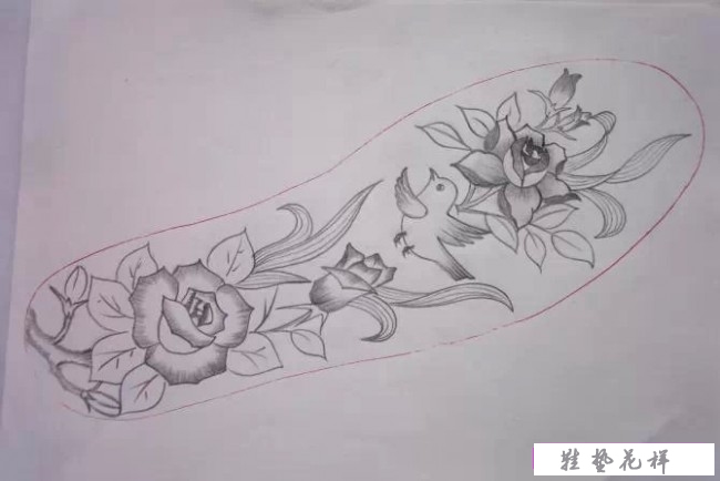 好看刺绣鞋垫花样图案大全,手工刺绣鞋垫花样初学者