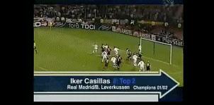 卡西利亚斯皇马退役视频,卡西退役西看台足球