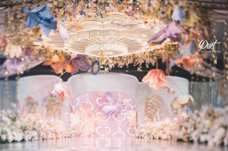 梦幻花园婚礼,温暖浪漫的婚礼