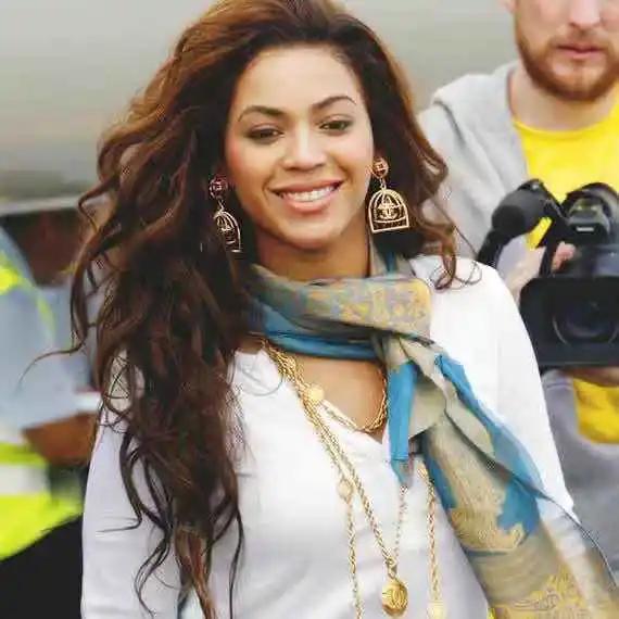 VintageChanel中古琉璃饰品,中古香奈儿双c项链