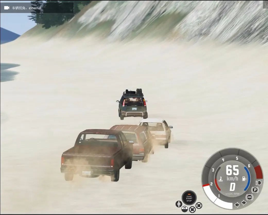 车祸模拟器高端操作,beamngdrive撞车模组