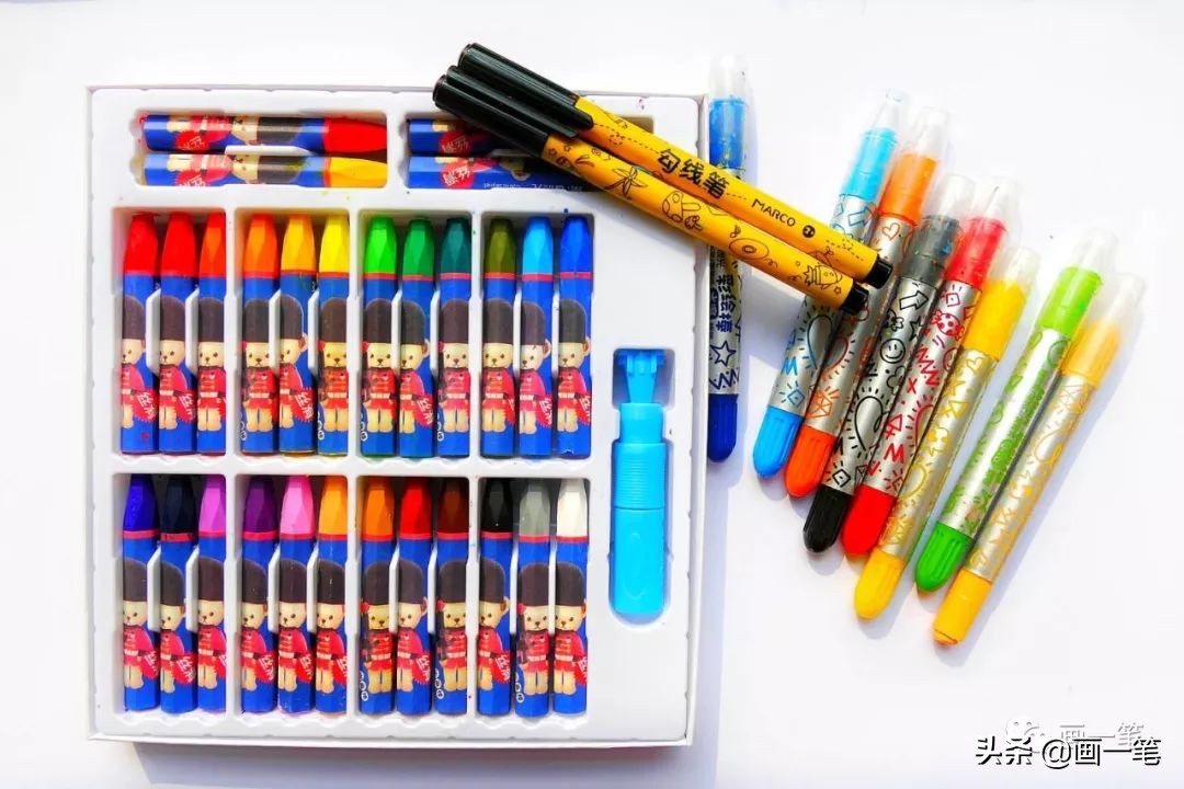 蜡笔画小猪佩奇,蜡笔画动物小猪