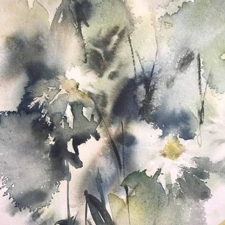 水彩表达情绪,水彩积极向上的画