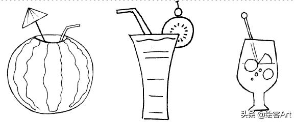 手把手教简笔画手帐素材,简笔画小猪猪超可爱手帐边框图案