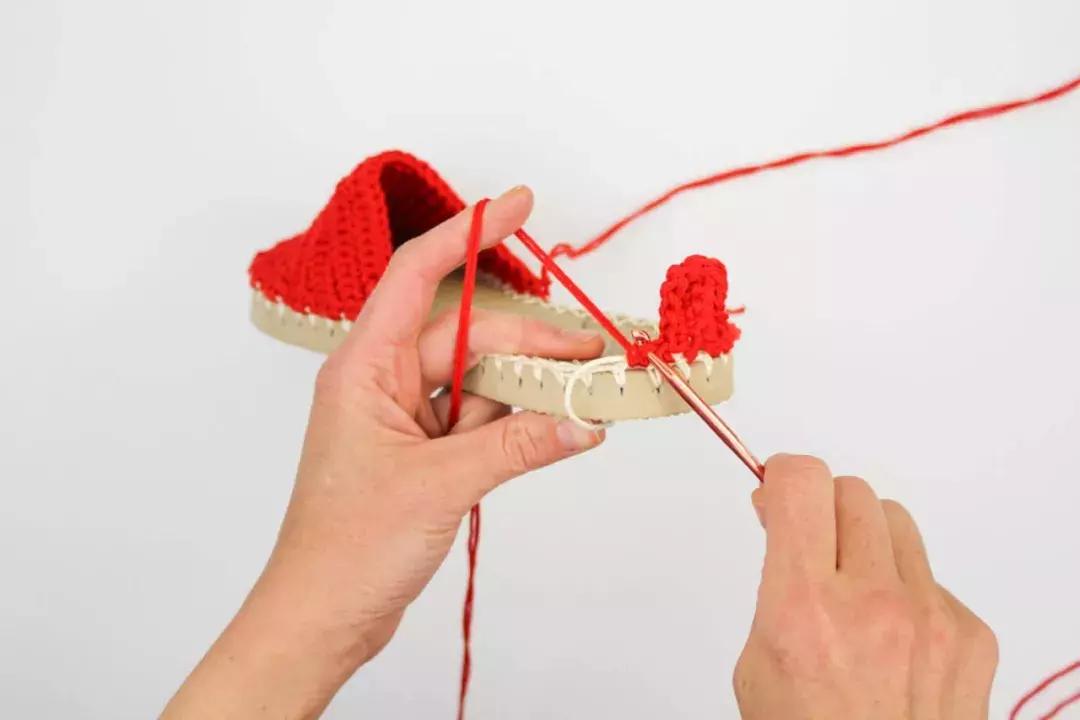 钩织婴儿凉鞋的钩法,100种夏凉鞋的钩织教程