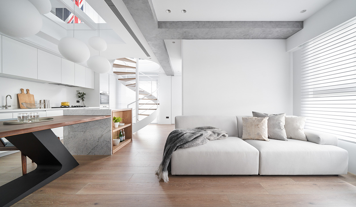 楼中楼装修前后对比卡点,楼中楼的房子装修