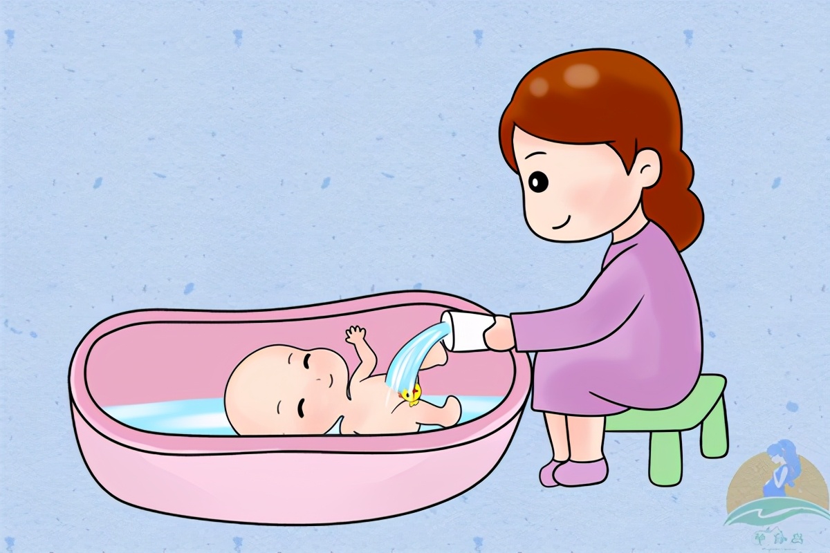 新生儿洗澡是怎么护理肚脐,新生儿洗澡护理正确做法