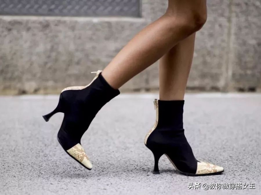 百搭弹力显瘦袜靴,时尚新款显瘦靴