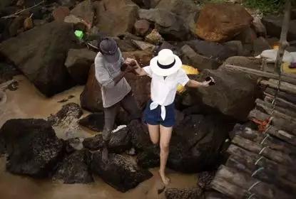 假期撒手没的戏精同事们,竟然在我挤春运的时候吹海风??(下)