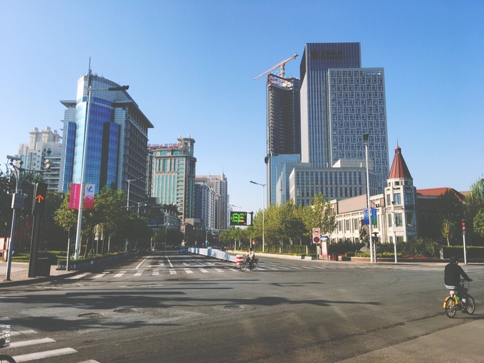 踏上单车，穿梭在天津的大街小巷