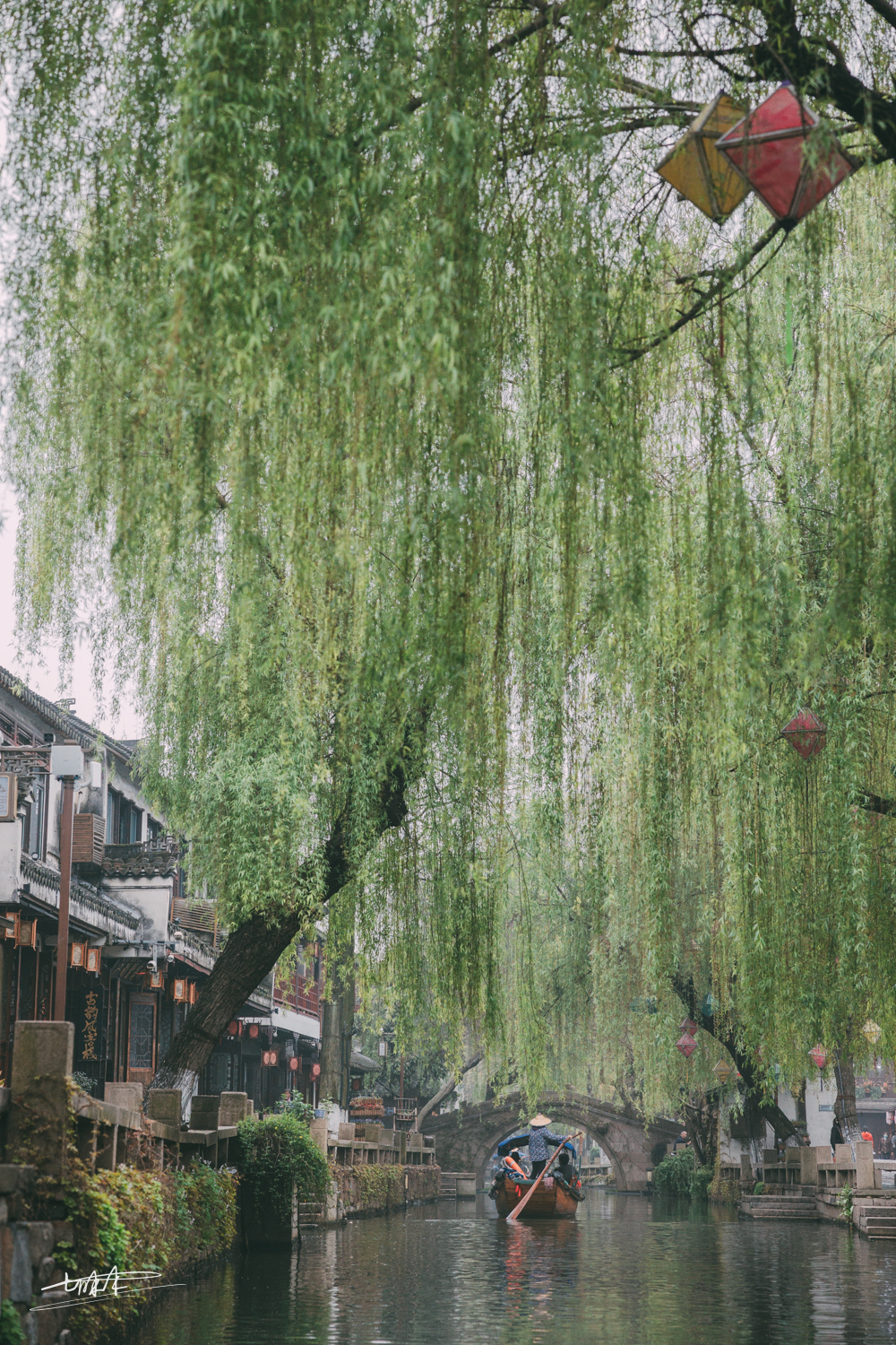 梦里水乡乌镇周庄风景视频,周庄版梦里水乡