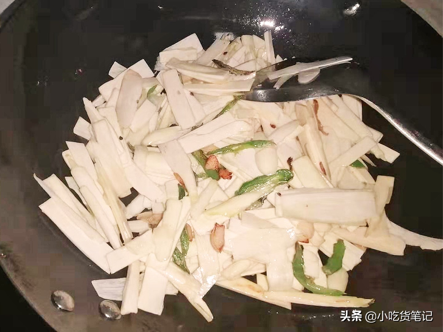 简单的素炒高笋,素炒高笋做法