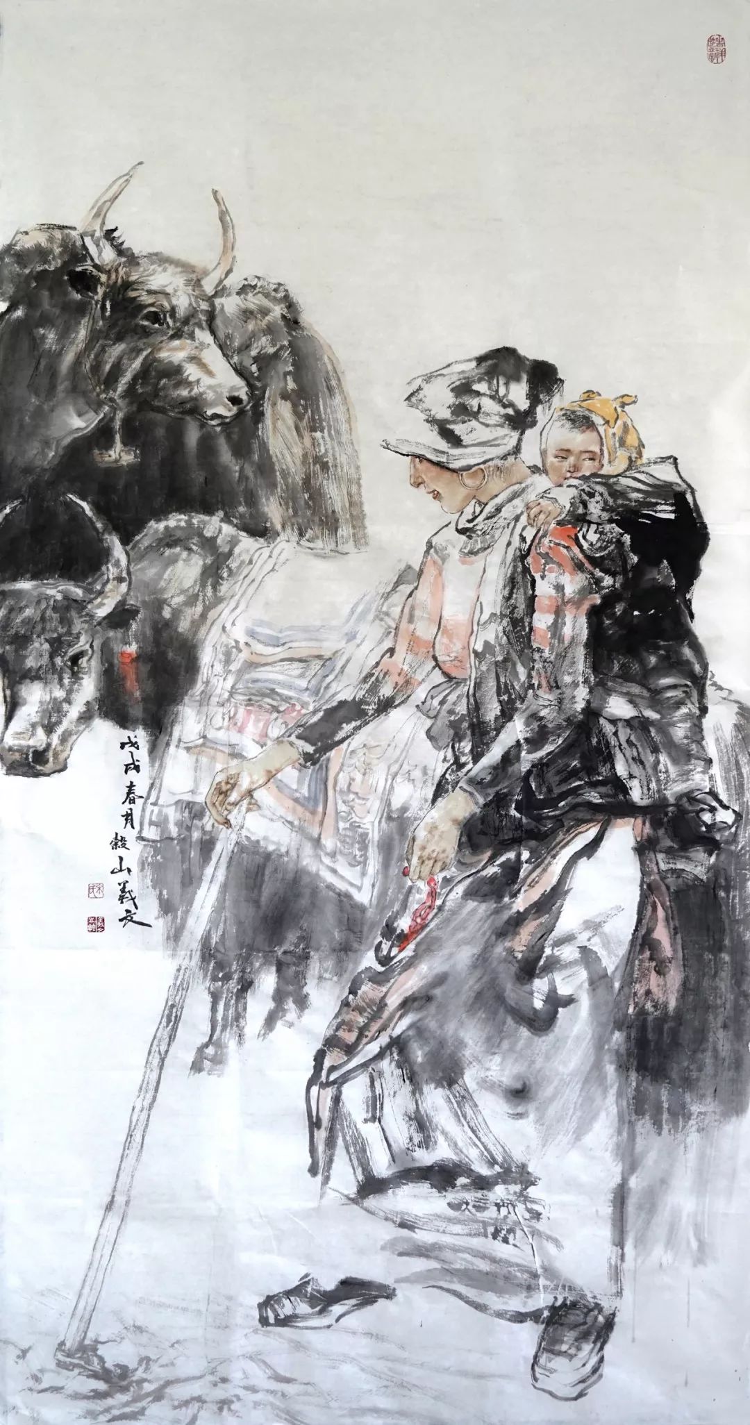 近现代中国画名家作品欣赏,近现代中国画名家佳作欣赏