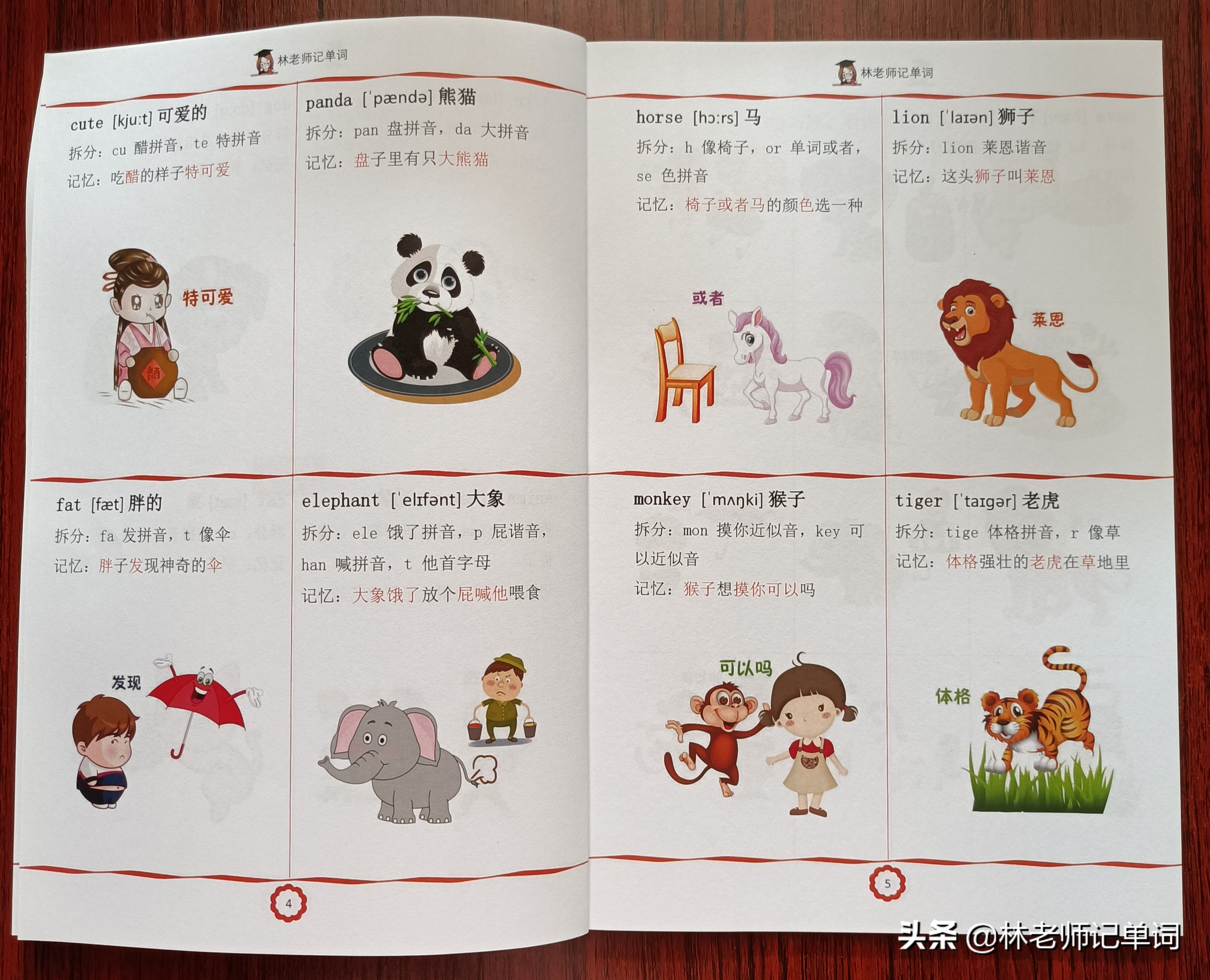 动物单词怎么快速默写,英语巧记动物单词