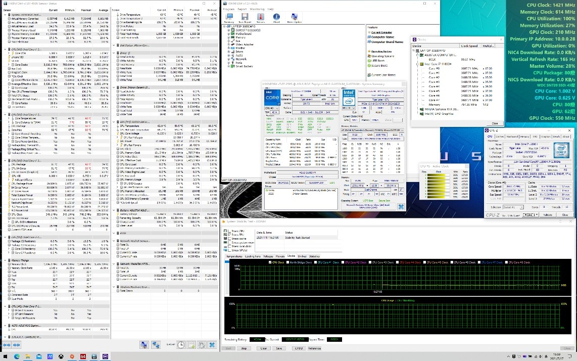 rog幻16第13代英特尔酷睿,酷睿i711代标压