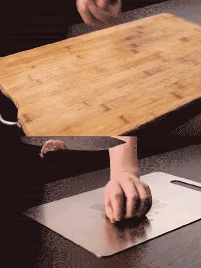 不锈钢防霉抗菌砧板,德国304不锈钢菜板抑菌双面