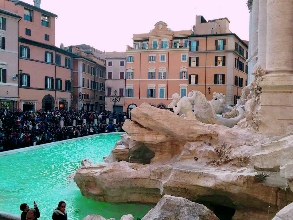 意大利特莱维喷泉和许愿池,罗马特莱维喷泉许愿池