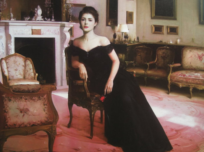 中国油画大师何岸油画欣赏,何岸油画风景写生作品