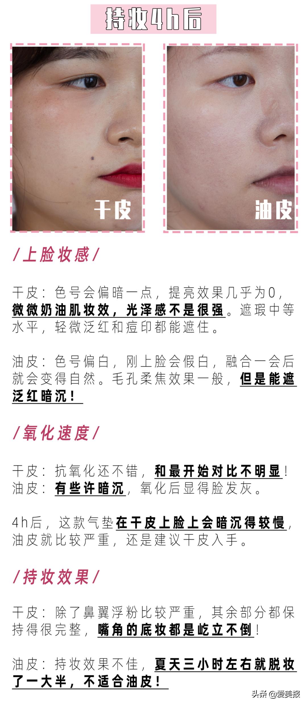 五款大热气垫真实测评,大牌的气垫测评推荐