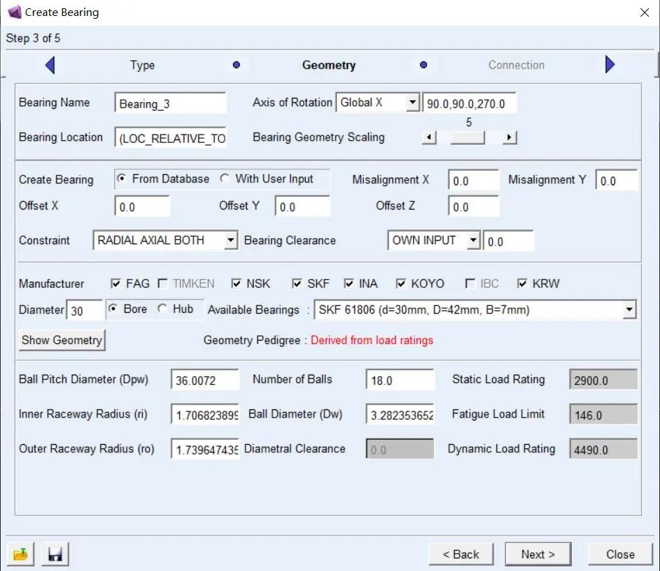 adams仿真轴承动力学转速如何设置,adams轴承插件怎么用