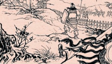 戚家军的杀器-长牌、绳串蒺藜与鬼箭伏弩。