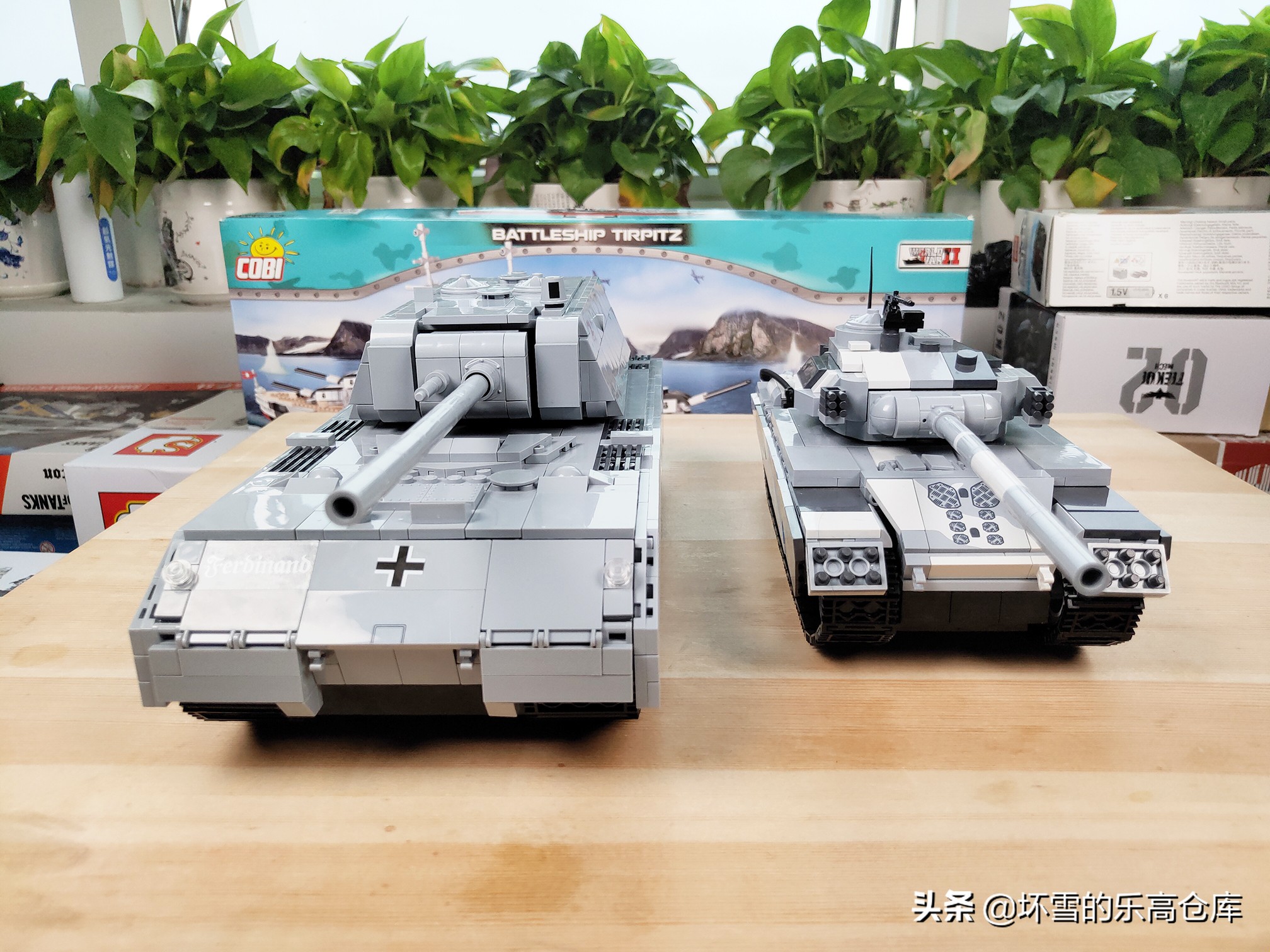 cobi鼠式积木,cobi积木德国坦克进化史