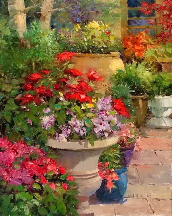 100张油画风景欣赏每一张都是顶配,100张风景油画初学者临摹