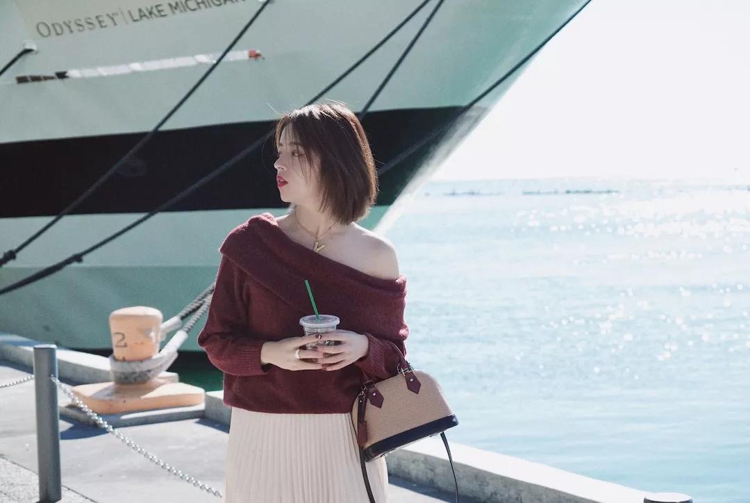 早春风衣穿搭高级感,早春穿搭颜色毛衣外套