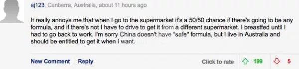 澳大利亚本地超市的奶粉,澳大利亚奶粉超市