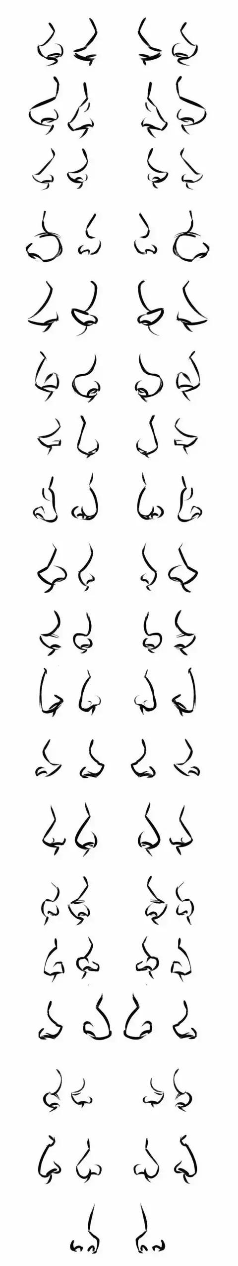 不会画鼻子和嘴巴怎么办,不会画鼻影教程