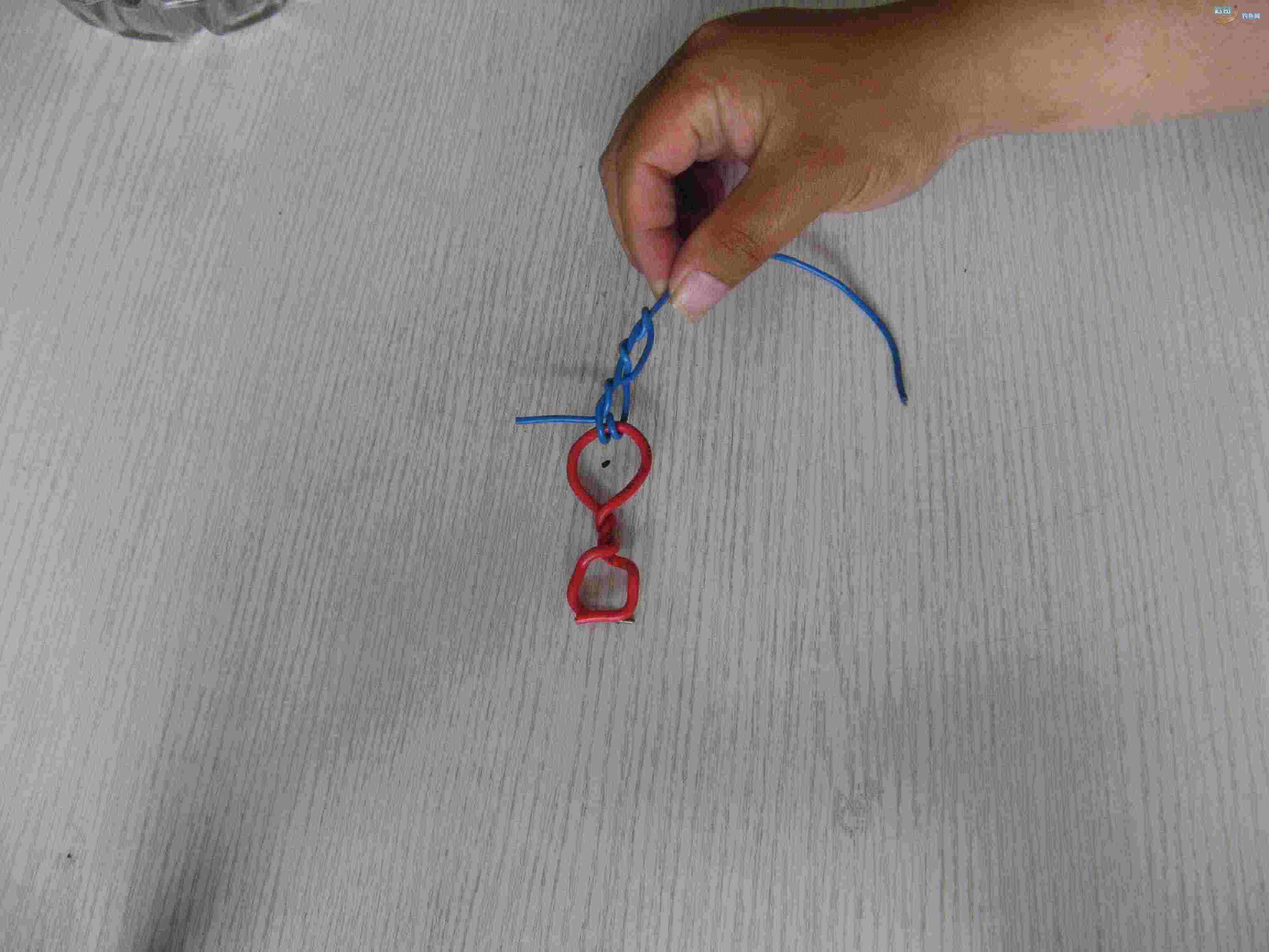 鱼竿马蹄结打结方法,鱼竿马蹄环怎么解