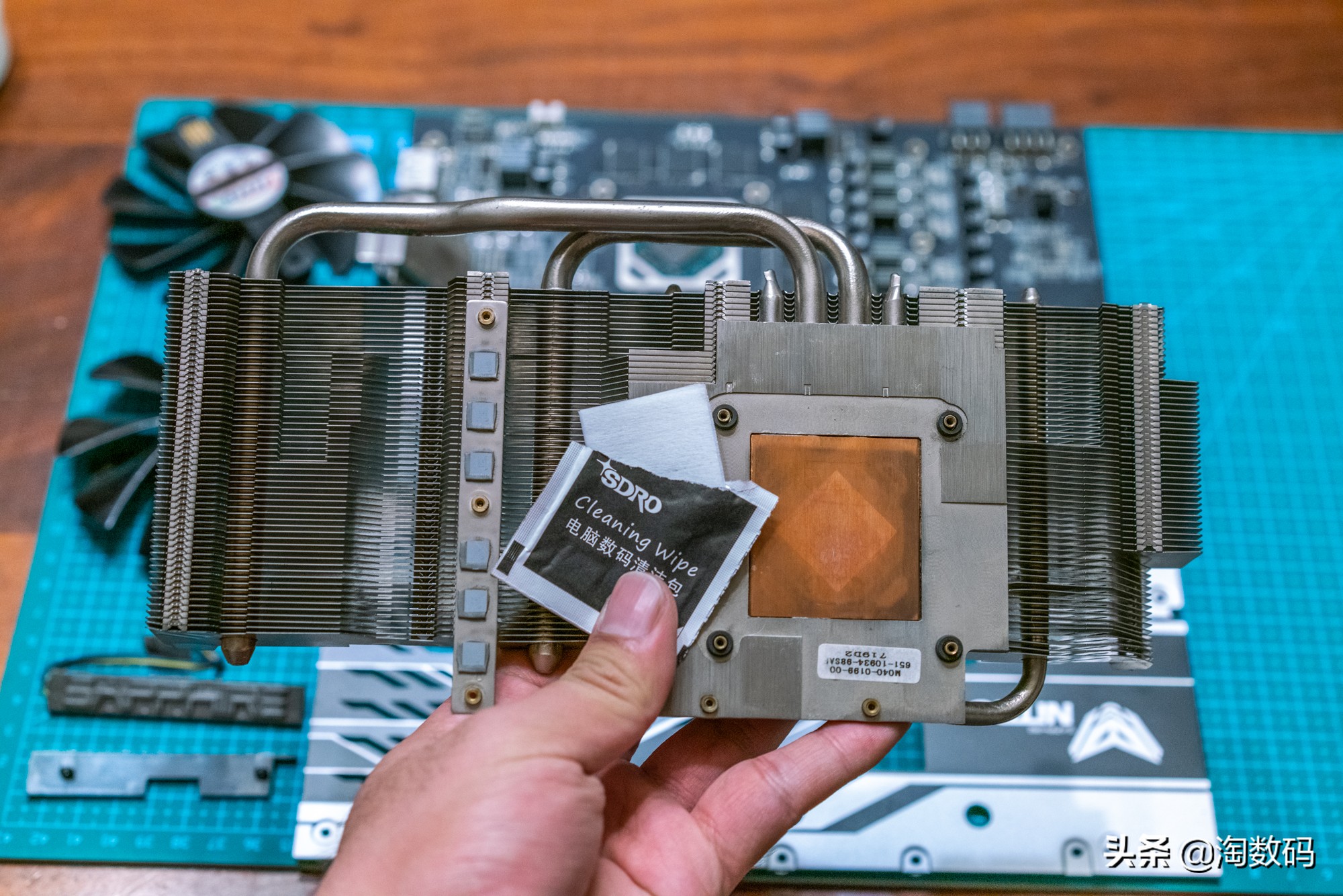 矿圈挚爱：蓝宝石RX5808GB超白金OC限量版，清理翻新测试晒个单