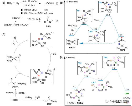 多孔金属有机聚合物催化胺、CO2与H2制备甲酰胺类化合物​