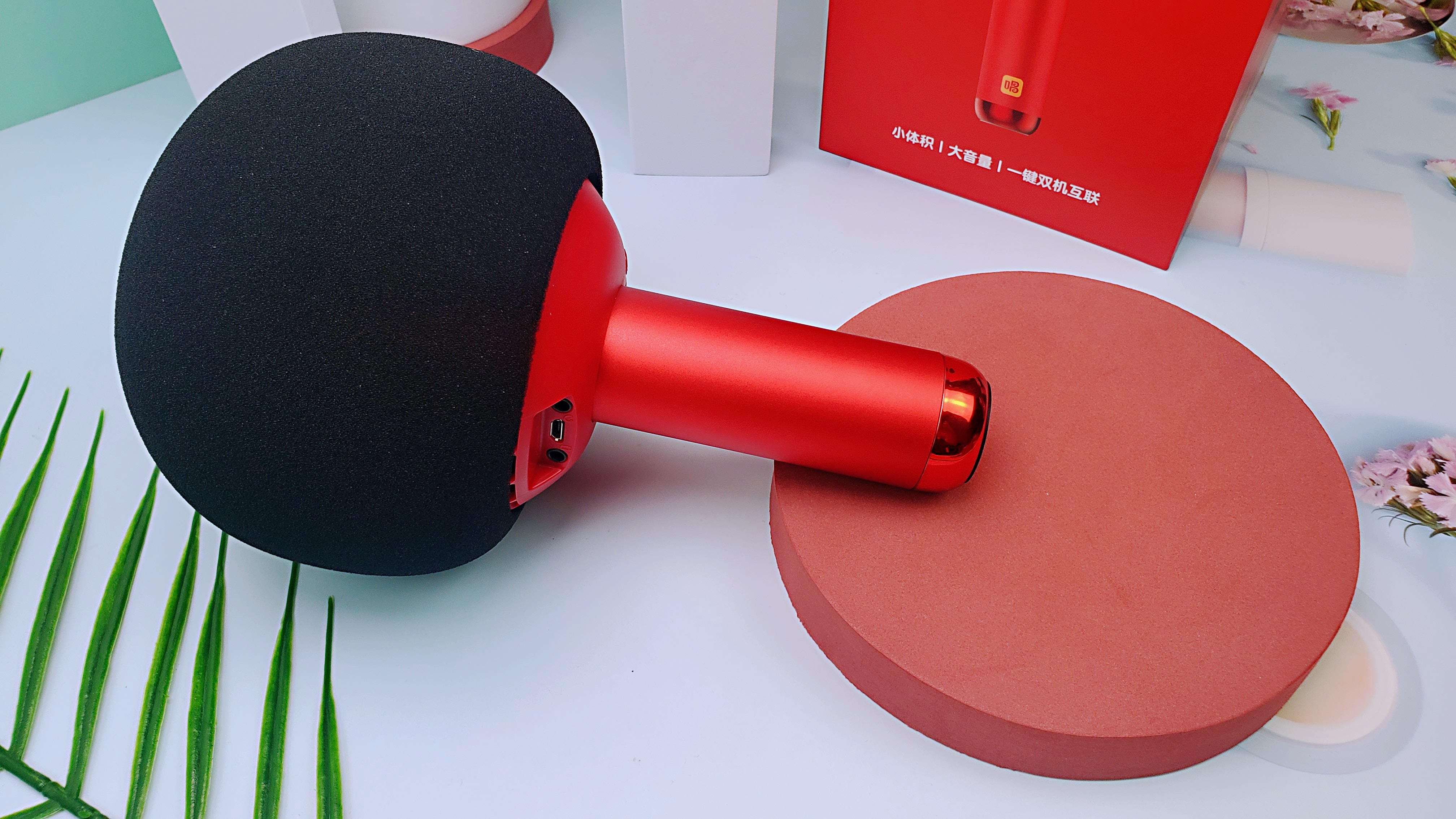 唱吧小巨蛋自带小音响的麦克风,唱吧小巨蛋麦克风g2官方旗舰店