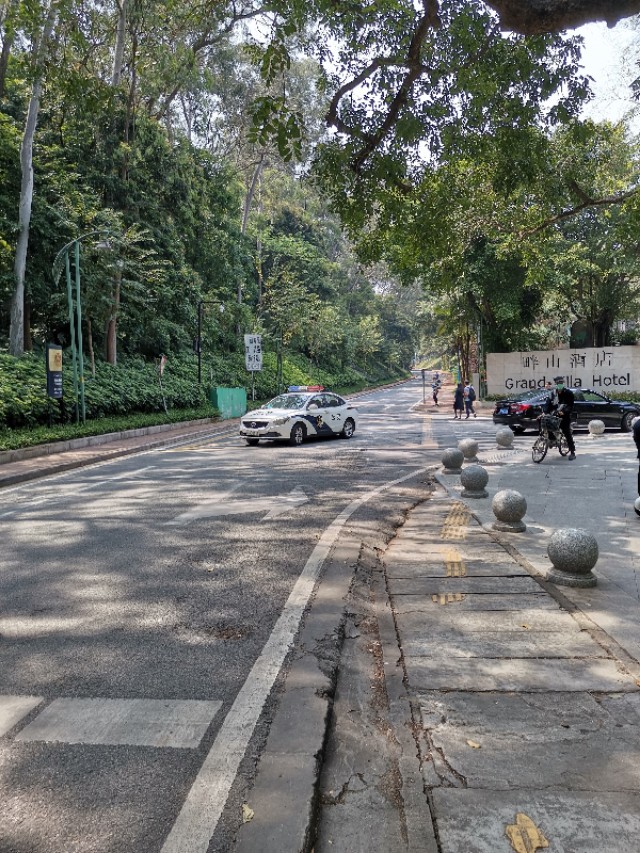 白云山云道起点和终点,白云山云道导览图