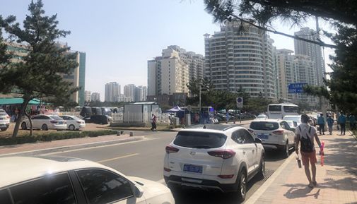 威海国际海水浴场附近房子价格,威海高区海水浴场海景花园