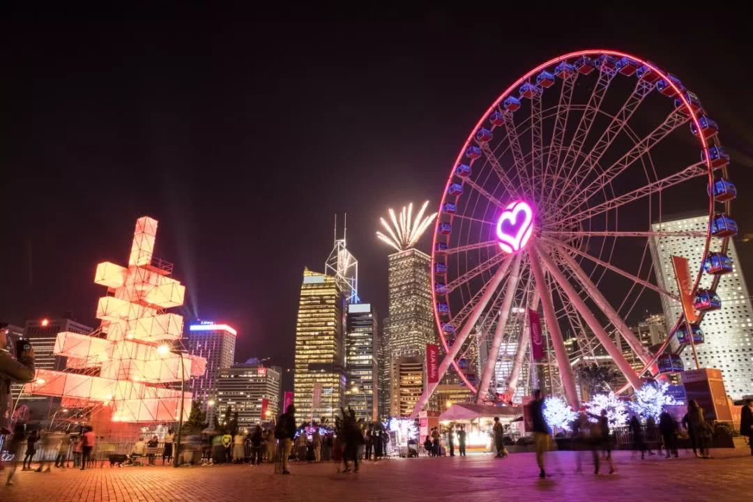 香港巨型圣诞树,香港圣诞树旅游攻略