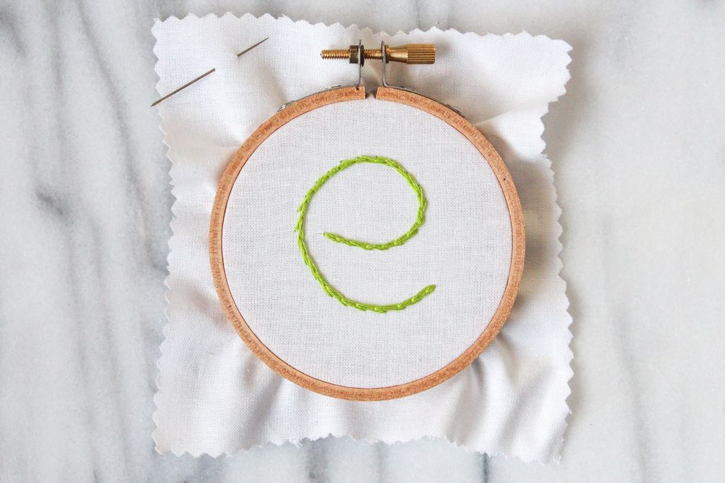 手把手教你手工刺绣最常规的方法,刺绣教程十种初学者必学手工刺绣