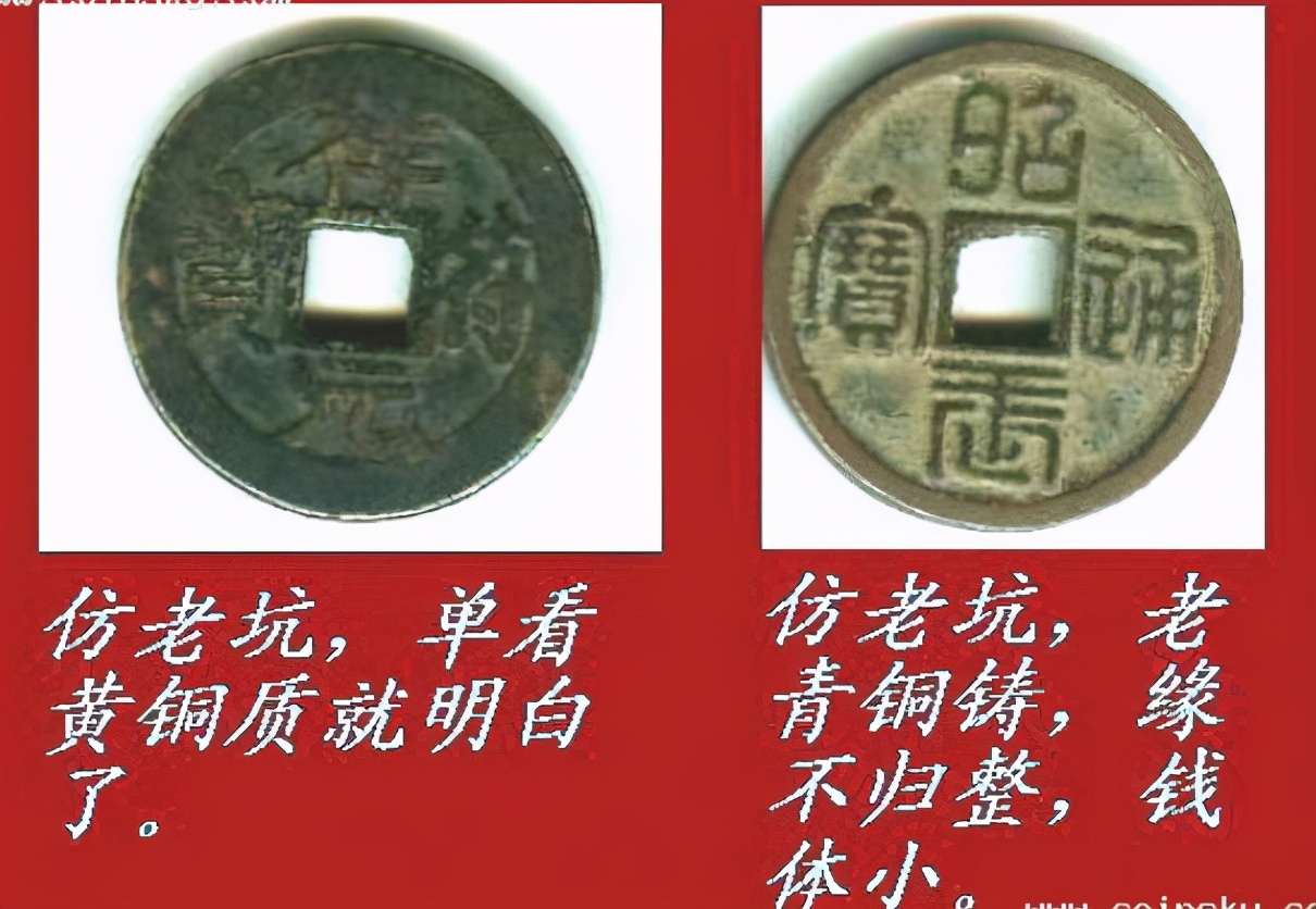 古币的造假方式，辨伪鉴别图录