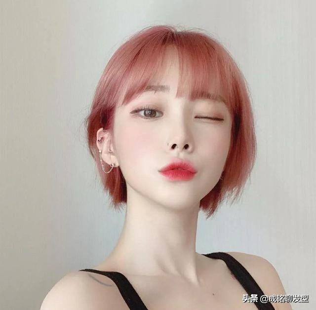 第一次染发最适合的发色,今年染发的几款好看发色