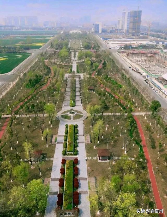 宿州城市最新发展,宿州城市全景图