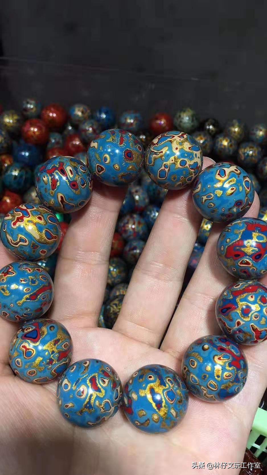 大漆八大守护佛珠,大漆犀皮佛珠教程