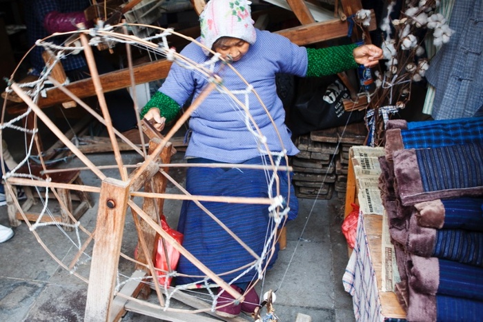 澄城老粗布图片,澄城县交道老粗布