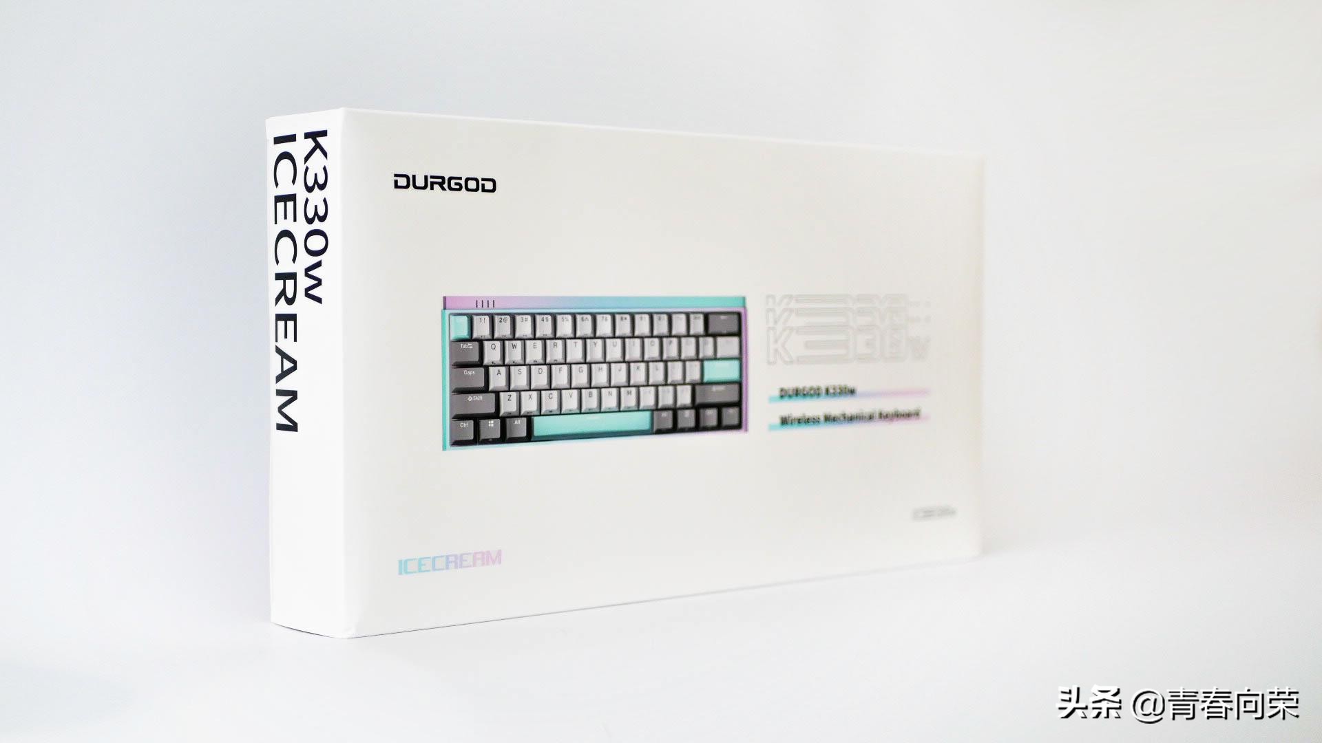 杜伽k310机械键盘简单上手,杜伽k330w无线键盘
