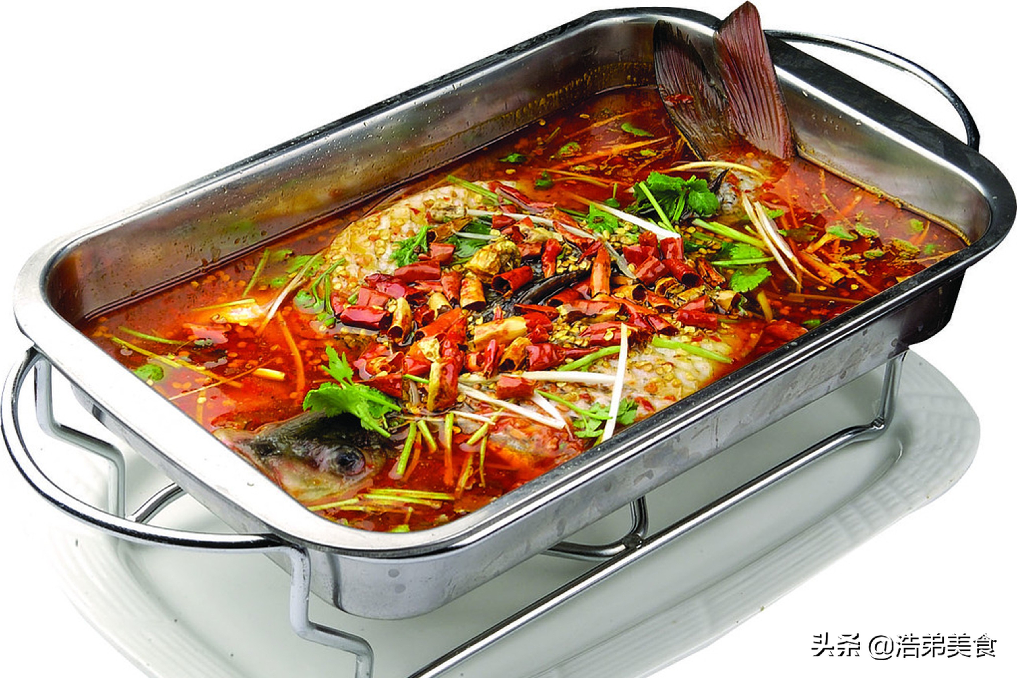 烤鱼店制作烤鱼全过程,厨师长秘制烤鱼配方分享