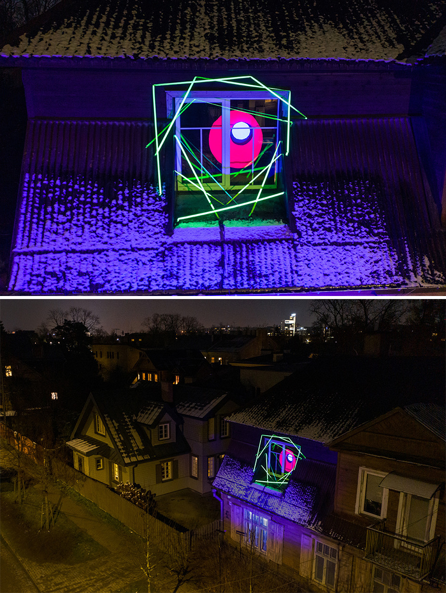 圣诞创意装饰,100种创意圣诞墙壁装饰