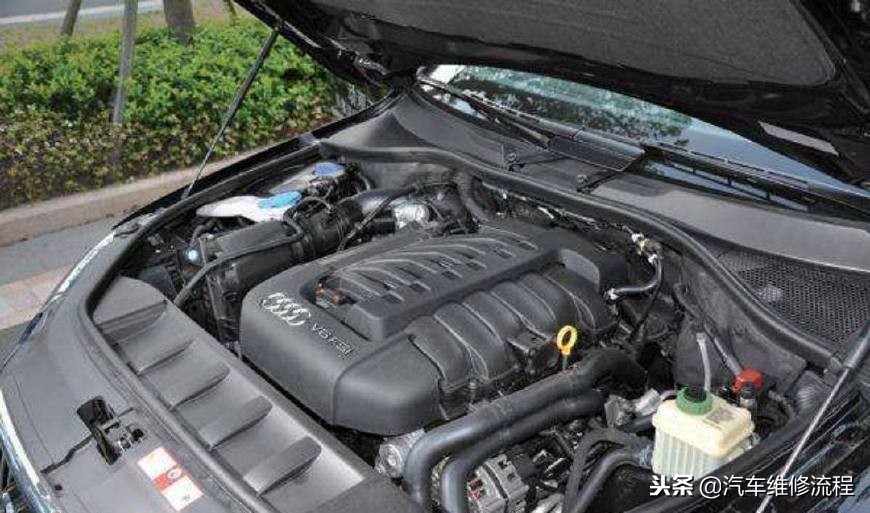 奥迪q7怠速咕咕响,奥迪q7怠速汽油泵部位哒哒哒异响