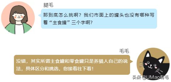 零食罐和主食罐吃哪个,主食罐零食罐